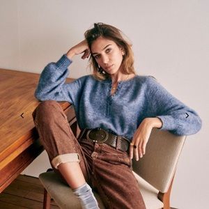 Sezane Vintage Blue Leon